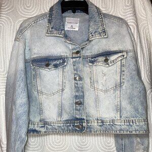 Celebrity Pink Denim Jacket